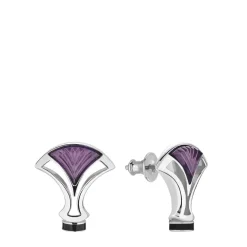 Vessière Cristaux Bijoux|Boucles D’Oreilles Cristal|Boucles d’oreilles puces Larcade Lalique