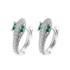 Vessière Cristaux Boucles D’Oreilles Cristal|Boucles D’Oreilles|Boucles d’oreilles serpent argenté