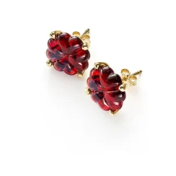 Vessière Cristaux Boucles D’Oreilles Cristal|Boucles D’Oreilles|Boucles d’oreilles trèfle baccarat
