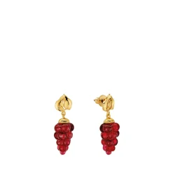Vessière Cristaux Bijoux|Boucles D’Oreilles Cristal|Boucles d’oreilles vigne lalique