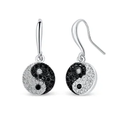 Vessière Cristaux Boucles D’Oreilles Cristal|Boucles D’Oreilles|Boucles d’oreilles ying yang cristaux swarovski®