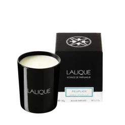 Vessière Cristaux Coupes, Coupelles Et Photophores|Bougies Lalique|Bougie parfumée peuplier lalique