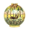 Vessière Cristaux Vases & Boules|Vase Céramique|Boule coloniale Chasse Gardée Carlo Maiolini & Émaux de Longwy