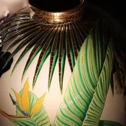 Vessière Cristaux Vase Céramique|Éditions D’Art Cristal|Boule coloniale Vale Do Javari Émaux de Longwy