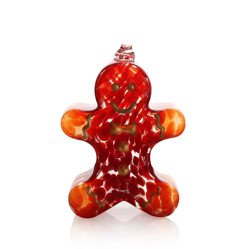 Vessière Cristaux Décoration|Boule de noël bonhomme de pain d’épices 2021