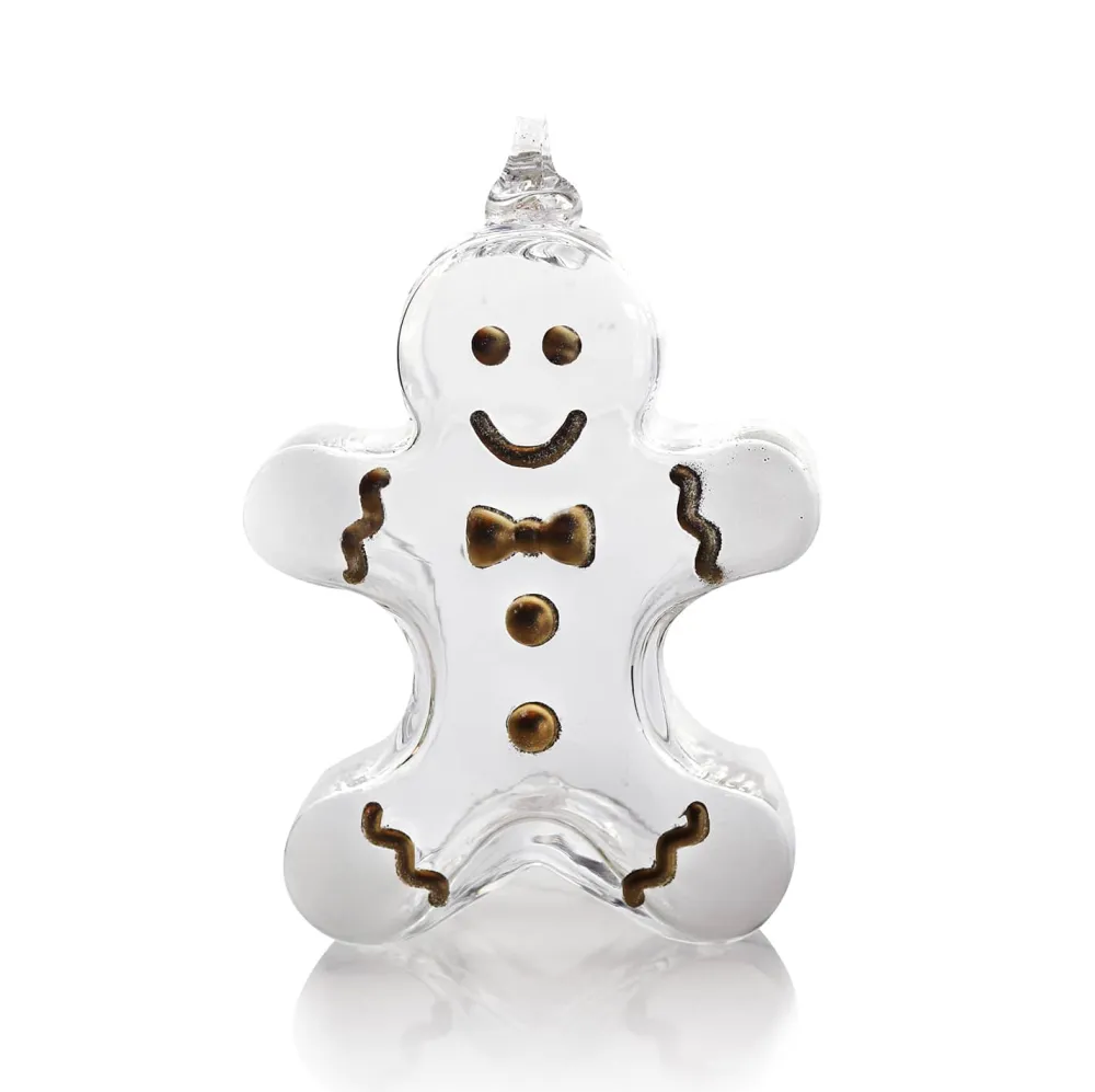 Vessière Cristaux Décoration|Boule de noël bonhomme de pain d’épices 2021