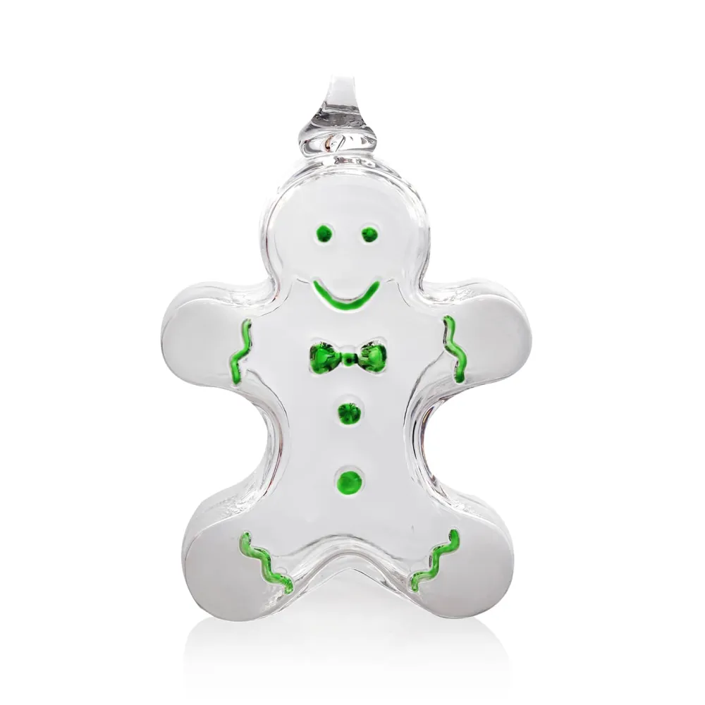 Vessière Cristaux Décoration|Boule de noël bonhomme de pain d’épices 2021
