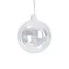 Vessière Cristaux Décoration|Ornements Cristal|Boule de Noël bulle ronde irisée