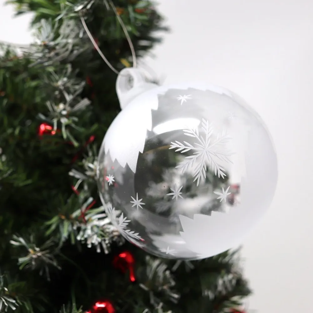 Vessière Cristaux Décoration|Boule de noël cristal flocon de neige