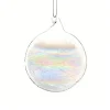 Vessière Cristaux Décoration|Ornements Cristal|Boule de noël en verre stalactites irisées n°16