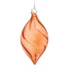 Vessière Cristaux Décoration|Ornements Cristal|Boule de Noël flamboiement orange