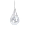 Vessière Cristaux Décoration|Ornements Cristal|Boule de Noël goutte irisée
