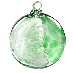 Vessière Cristaux Décoration|Boule de Noël « le Père Noël » 2023