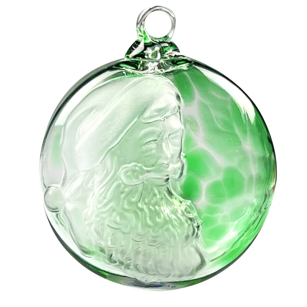 Vessière Cristaux Décoration|Boule de Noël « le Père Noël » 2023