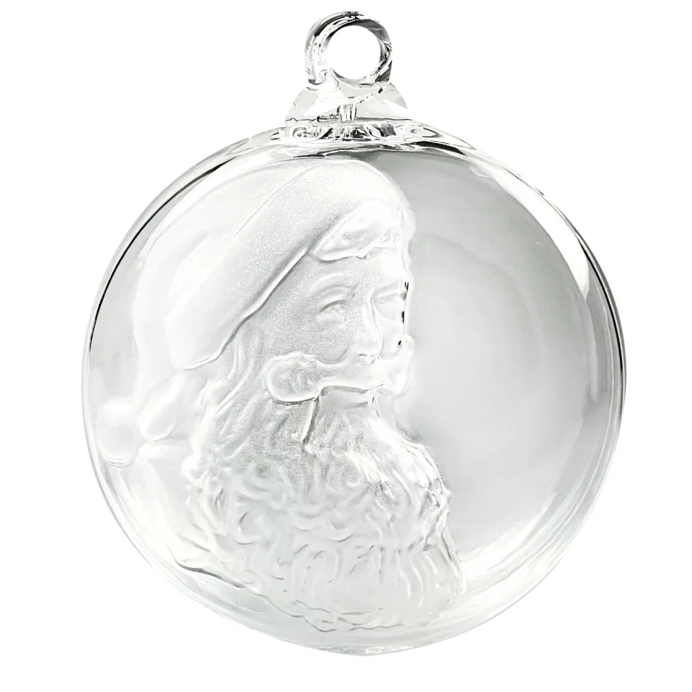 Vessière Cristaux Décoration|Boule de Noël « le Père Noël » 2023