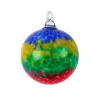 Vessière Cristaux Décoration|Ornements Cristal|Boules de Noël merveille bleu vert rouge