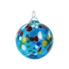 Vessière Cristaux Décoration|Ornements Cristal|Boules de Noël merveille turquoise moucheté