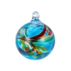 Vessière Cristaux Décoration|Ornements Cristal|Boules de Noël merveille turquoise