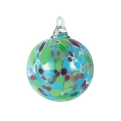 Vessière Cristaux Décoration|Ornements Cristal|Boules de Noël merveille turquoise & vert