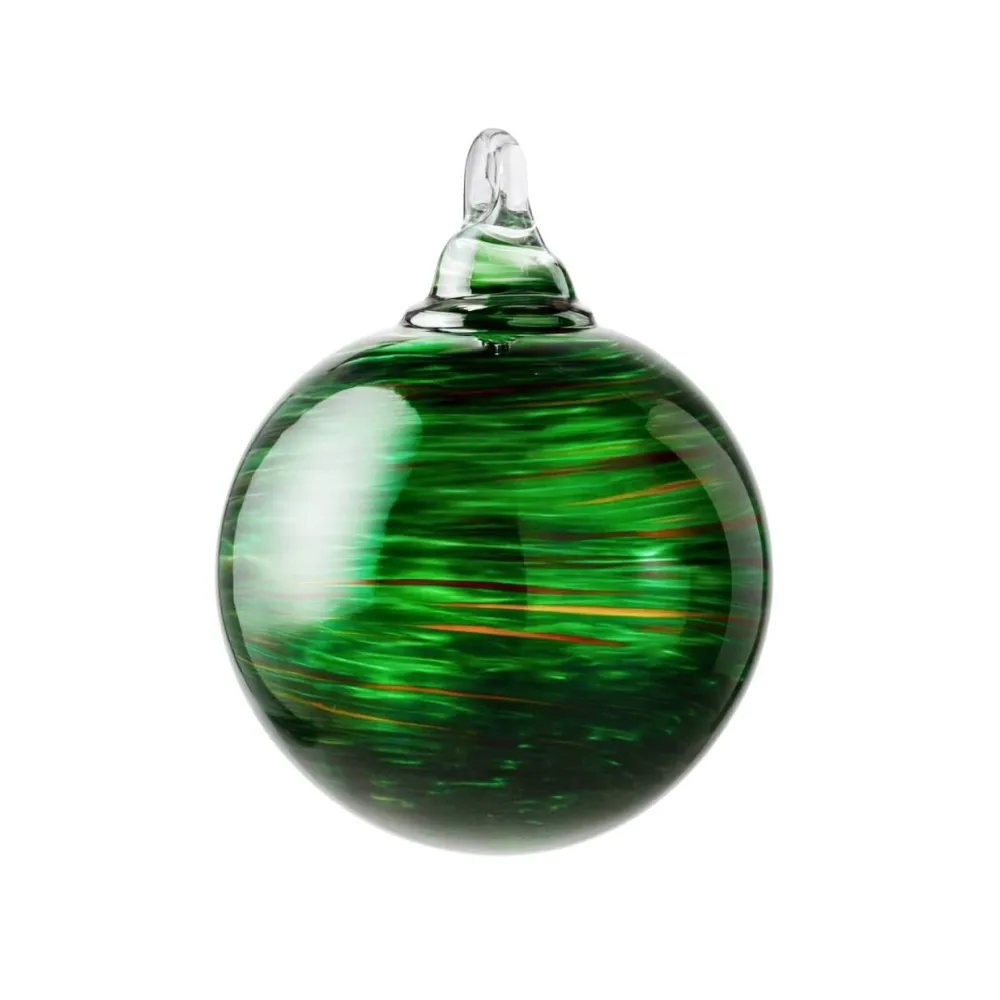 Vessière Cristaux Décoration|Ornements Cristal|Boules de Noël merveille vert sapin