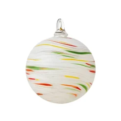 Vessière Cristaux Décoration|Ornements Cristal|Boules de Noël merveille vert blanc rouge