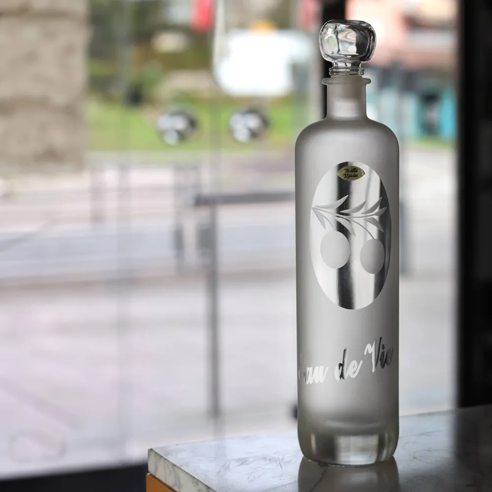 Vessière Cristaux Art De La Table|Flasque, Bouteille Cristal|Bouteille eau de vie taillé