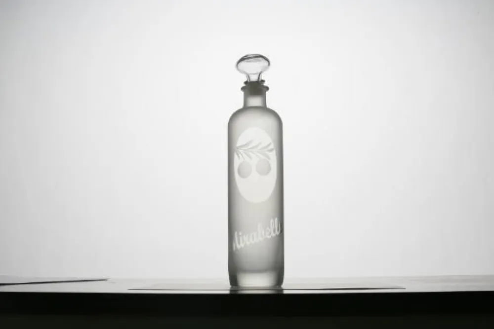 Vessière Cristaux Art De La Table|Flasque, Bouteille Cristal|Bouteille mirabelle taillé