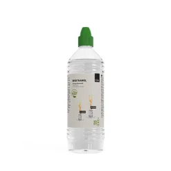 Vessière Cristaux Coupes, Coupelles Et Photophores|Lampes Cristal|Bouteille spin bioéthanol liquide 1l litre X2