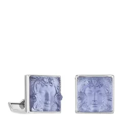 Vessière Cristaux Bijoux|Boutons De Manchette Cristal|Boutons manchettes aréthuse lalique