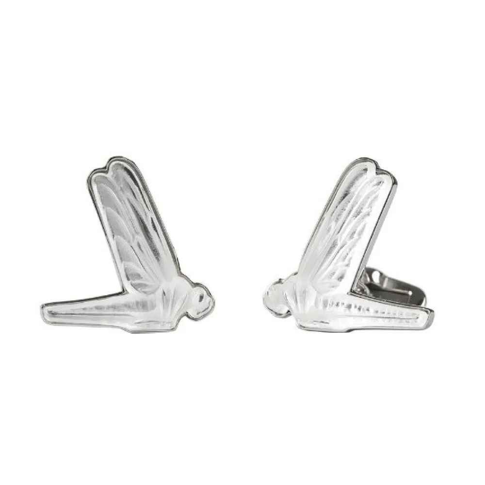 Vessière Cristaux Bijoux|Boutons De Manchette Cristal|Boutons manchettes libellule lalique