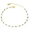 Vessière Cristaux Bracelets Cristal|Bracelets|Bracelet bohème perles noires