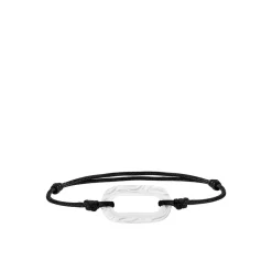 Vessière Cristaux Bijoux|Bracelets Cristal|Bracelet cordon Empreinte animale Lalique