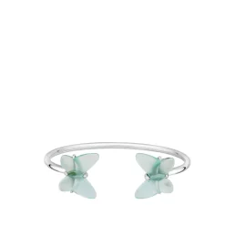 Vessière Cristaux Bijoux|Bracelets Cristal|Bracelet flexible papillon lalique
