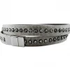 Vessière Cristaux Bracelets Cristal|Bracelets|Bracelet flexible tissu cristaux