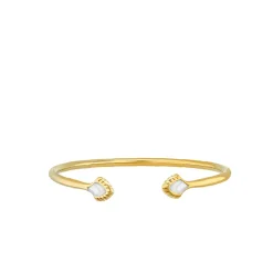 Vessière Cristaux Bijoux|Bracelets Cristal|Bracelet jonc flexible paon lalique