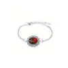 Vessière Cristaux Bracelets Cristal|Bracelets|Bracelet médaillon cristal rouge rubis