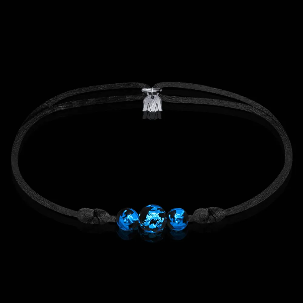 Vessière Cristaux Bracelets Cristal|Bracelets|Bracelet planète cosmic bleu Michaël Vessière