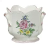 Vessière Cristaux Lunéville|Cache pot reverbere gm