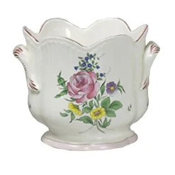 Vessière Cristaux Lunéville|Cache pot reverbere gm