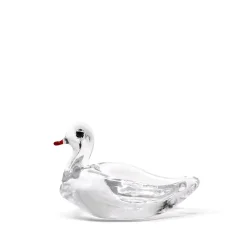 Vessière Cristaux Bestiaire|Figurines Miniature Cristal|Canard alcool cristal