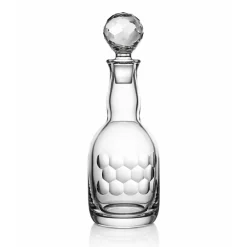 Vessière Cristaux Art De La Table|Carafes Cristal Daum Baccarat Lalique|Carafe à vin nid d’abeille cristal de Bohême