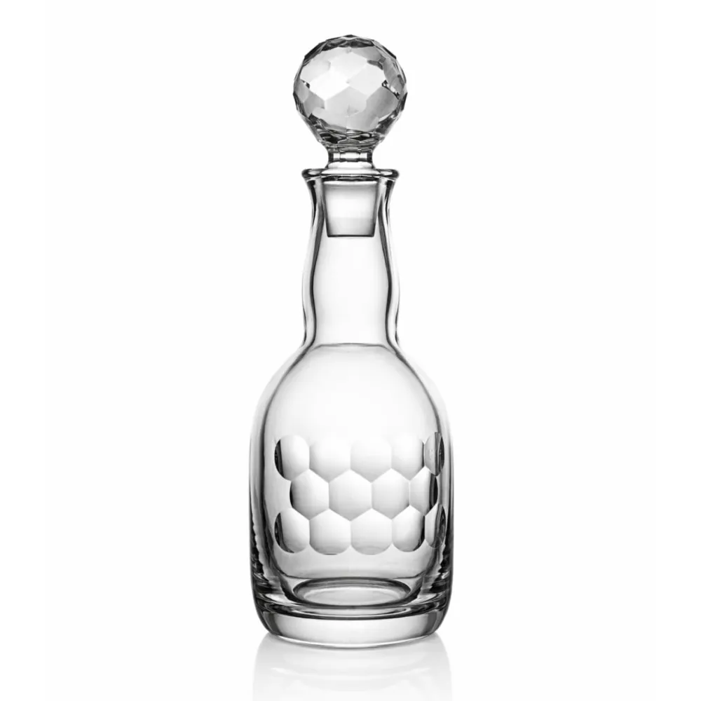 Vessière Cristaux Art De La Table|Carafes Cristal Daum Baccarat Lalique|Carafe à vin nid d’abeille cristal de Bohême