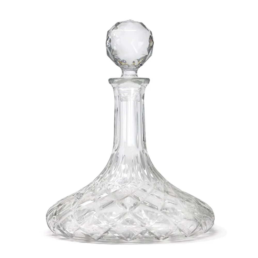 Vessière Cristaux Carafes Cristal Taillé|Art De La Table|Carafe capitaine cristal de bohême