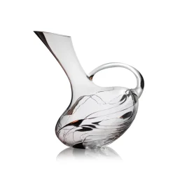 Vessière Cristaux Carafes Cristal Taillé|Art De La Table|Carafe vin inclinée cristal galleria