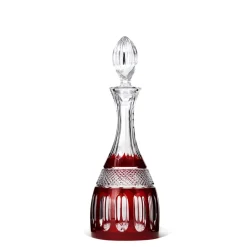 Vessière Cristaux Carafes Cristal Taillé|Art De La Table|Carafe vin mireille rouge