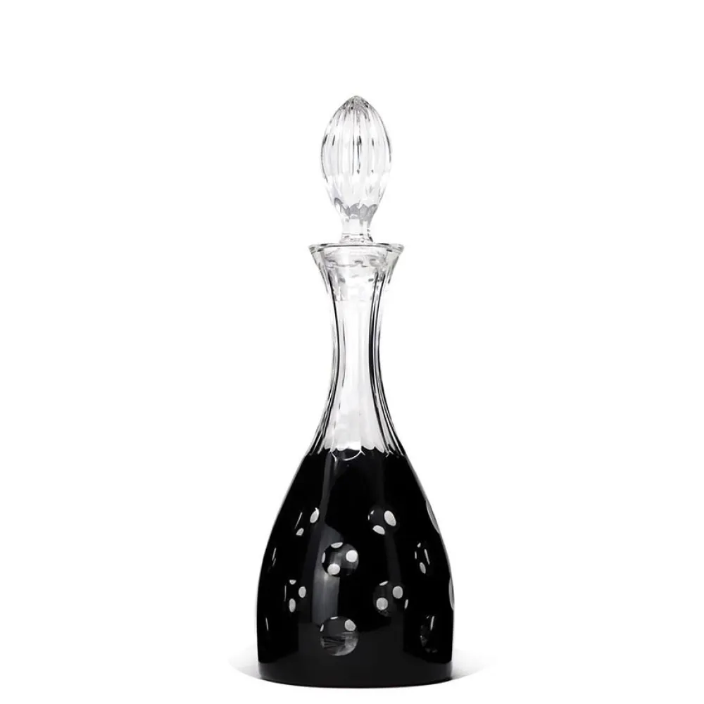 Vessière Cristaux Art De La Table|Carafes Cristal Daum Baccarat Lalique|Carafe vin noir pastille