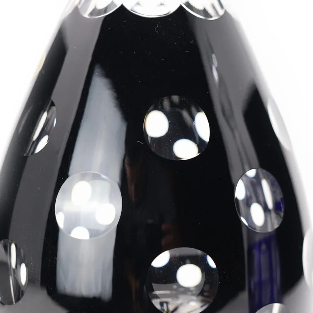 Vessière Cristaux Art De La Table|Carafes Cristal Daum Baccarat Lalique|Carafe vin noir pastille