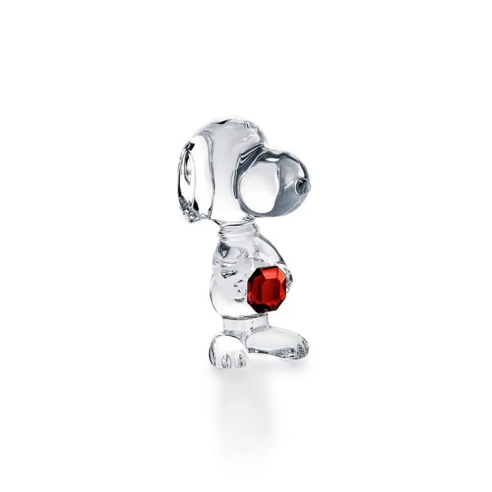 Vessière Cristaux Décoration|Sculptures Cristal|Cartoon snoopy octogone baccarat