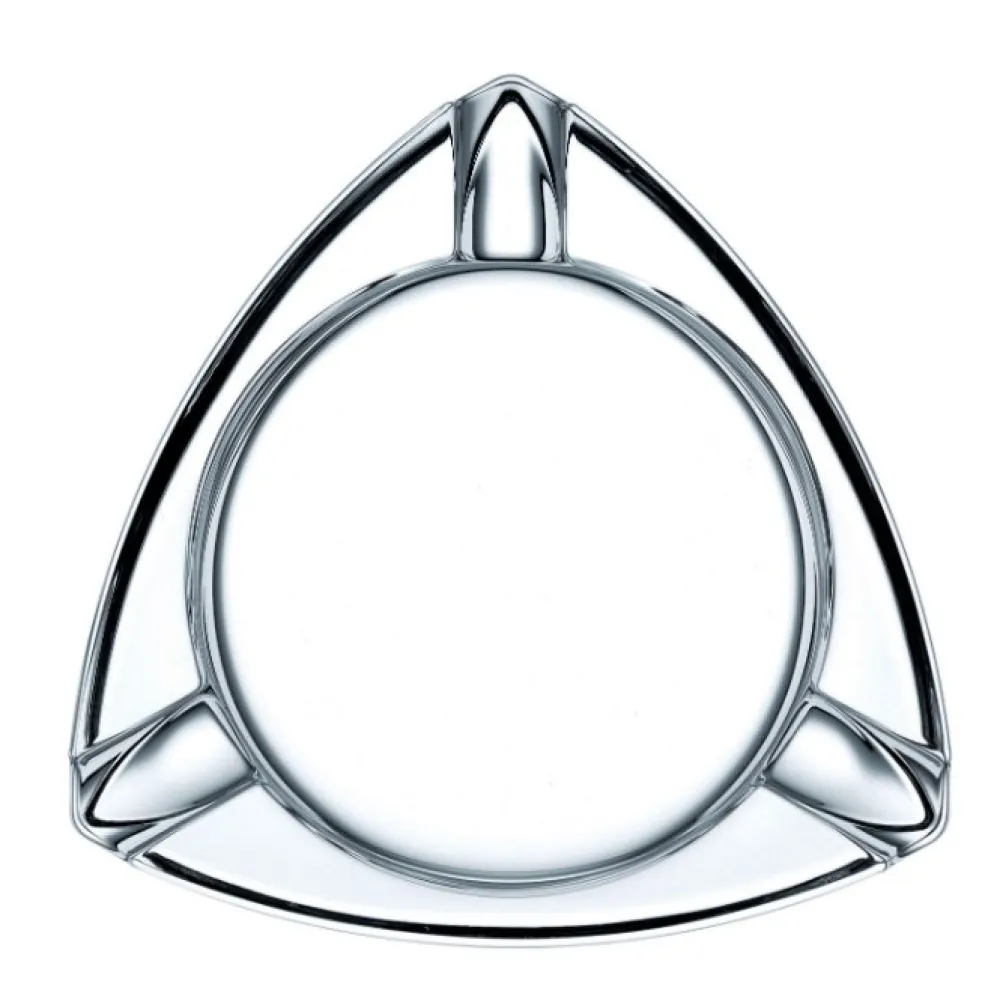 Vessière Cristaux Coupes, Coupelles Et Photophores|Coupelles Cristal|Cendrier triangulaire nachtmann
