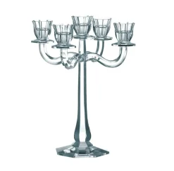 Vessière Cristaux Coupes, Coupelles Et Photophores|Photophores, Bougeoirs Cristal|Chandelier ravello cristal